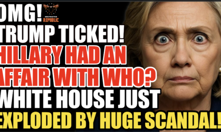 OMG! Trump Outraged! Hillary Had Affair With Who? White House Just Exploded By Major Scandal!